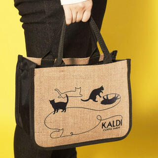 カルディ(KALDI)のKALDI ネコの日バッグ&カレンダーのみ(トートバッグ)