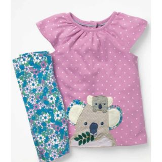 ボーデン(Boden)のbaby boden コアラプレイセット　6-12M 80(Ｔシャツ)