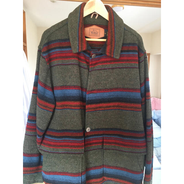 1/27迄値下げ: 米国製WOOLRICH ハーフコート（XL相当）