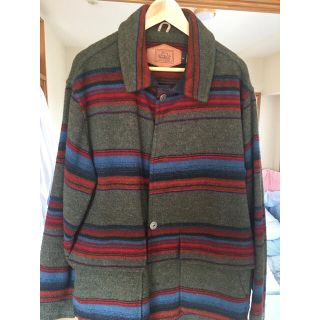 ウールリッチ(WOOLRICH)の1/27迄値下げ: 米国製WOOLRICH ハーフコート（XL相当）(その他)