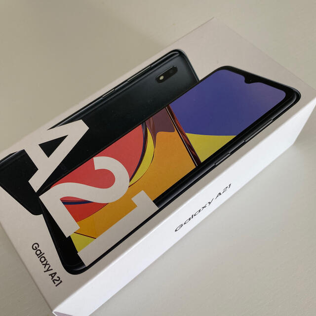 Galaxy A21 ブラック☆新品 スマートフォン/携帯電話 Galaxy A21 ブラック☆新品 スマートフォン/携帯電話
