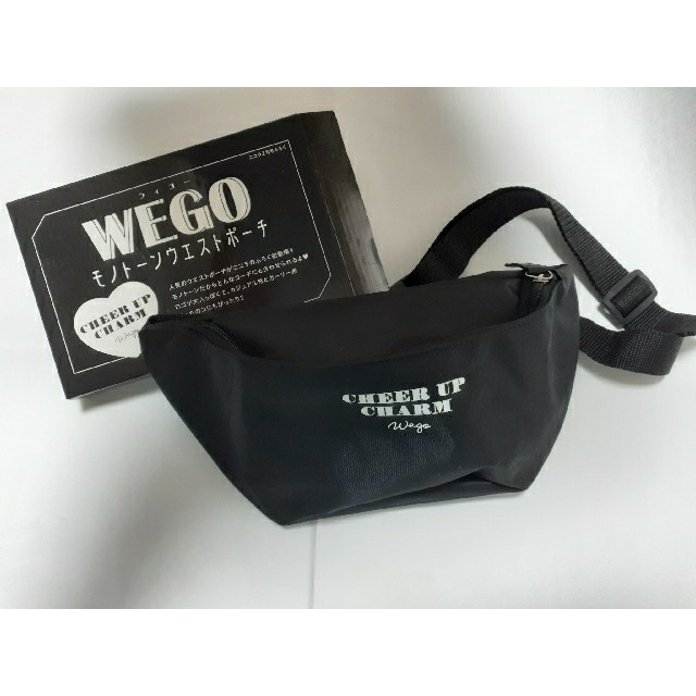 WEGO - WEGO モノトーンウエストポーチ 【未使用】の通販 by ち WEGO - WEGO モノトーンウエストポーチ 【未使用】の通販 by ち