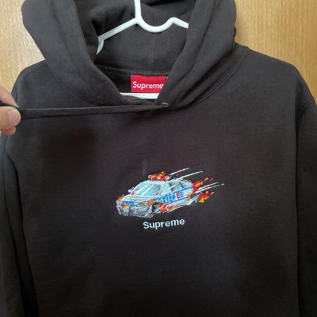 Supreme 21AW  Sロゴ　ツートンパーカー