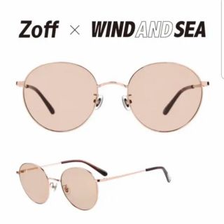 シー(SEA)の【専用】ZOFF × WIND AND SEA サングラス ブラウン(サングラス/メガネ)