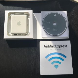 マック(Mac (Apple))のAirMac Express  802.11n Wi-Fi(PC周辺機器)