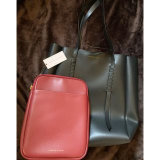 チャールズアンドキース(Charles and Keith)のcharles&keith トートバッグ(トートバッグ)