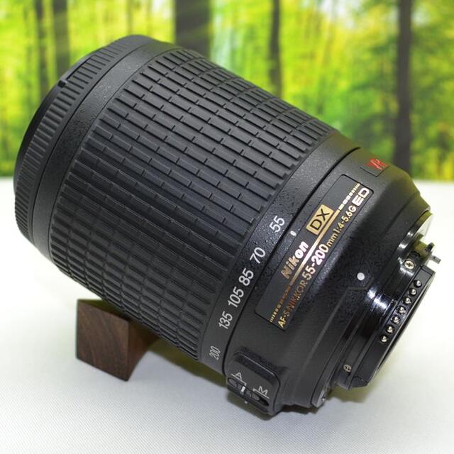 ニコン望遠レンズ☆AF-S DX 55-200mm 手振れ補正つき!1391-1 ニコン望遠レンズ☆AF-S DX 55-200mm 手振れ補正つき!1391-1