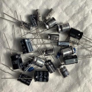 オーディオ　コンデンサ　まとめ　詰め合わせ　自作　エフェクター(エフェクター)