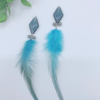 ９　　ハンドメイド　ピアス　イヤリング(ピアス)