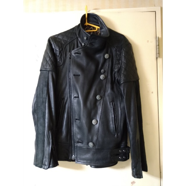 新品未使用 Roen ロエン ダブル コート BLACK S-