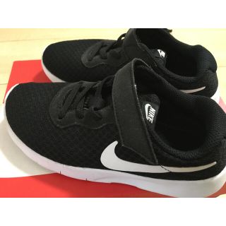 ナイキ(NIKE)のナイキ 子供 スニーカー ブラック 19.5センチ(スニーカー)