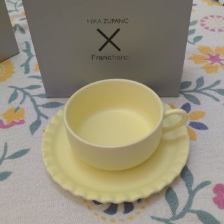 フランフラン(Francfranc)のFrancfranc  NIKA ZUPANC　カップ&ソーサー　2客(食器)