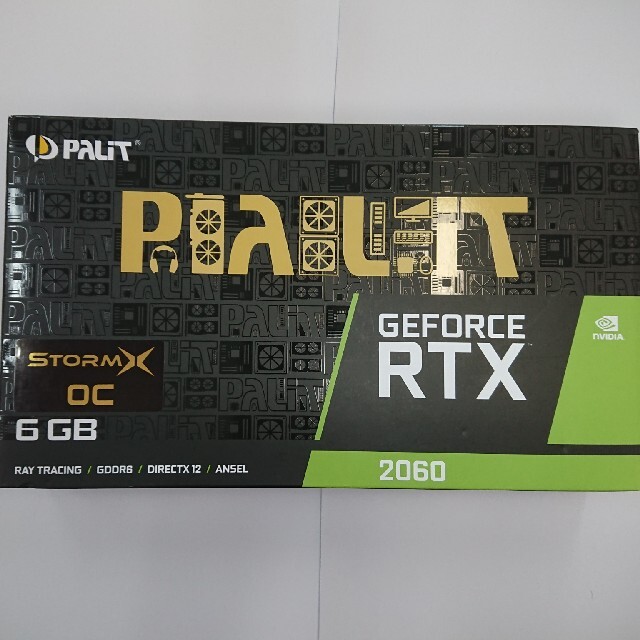 【新品】Palit製 RTX2060【未使用】PC/タブレット