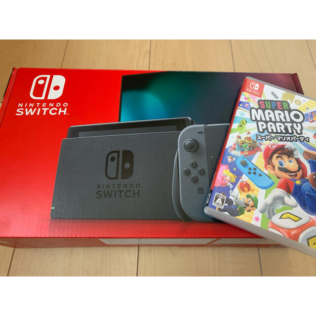 Switch 新型モデル グレー