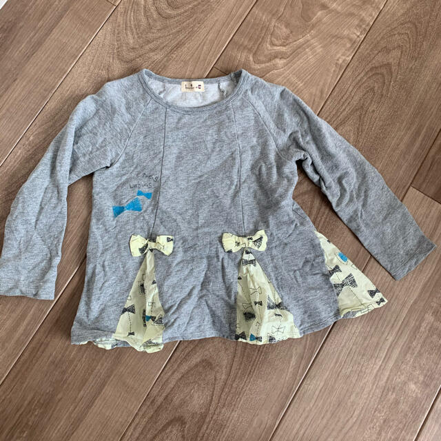 KP(ニットプランナー)のニットプランナー チュニック 100 キッズ/ベビー/マタニティのキッズ服女の子用(90cm~)(Tシャツ/カットソー)の商品写真