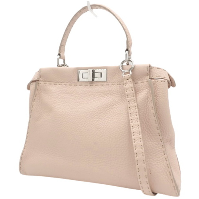 最旬トレンドパンツ FENDI 40800067466 ピンク レザー ピーカブー