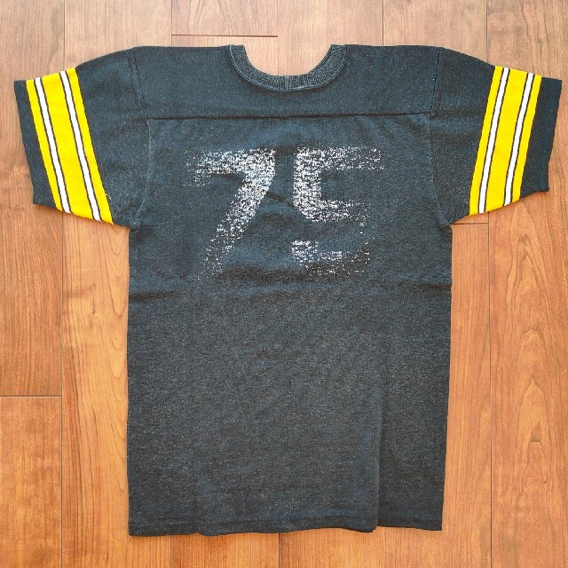 Champion(チャンピオン)のビンテージ ナンバリングジャージTシャツ アメカジ 古着 フットボール アメフト メンズのトップス(Tシャツ/カットソー(半袖/袖なし))の商品写真