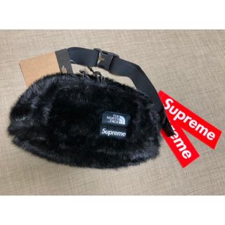 シュプリーム(Supreme)の★ほぼ新品★Supreme★ノースフェイス★Faux Fur Waist Bag(ウエストポーチ)