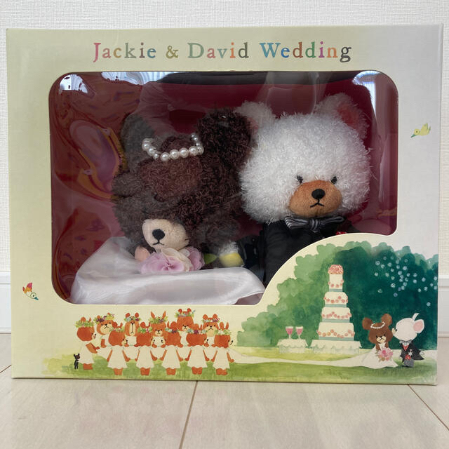 くまのがっこう(クマノガッコウ)のくまのがっこう Jackie &David ウエディング エンタメ/ホビーのおもちゃ/ぬいぐるみ(キャラクターグッズ)の商品写真