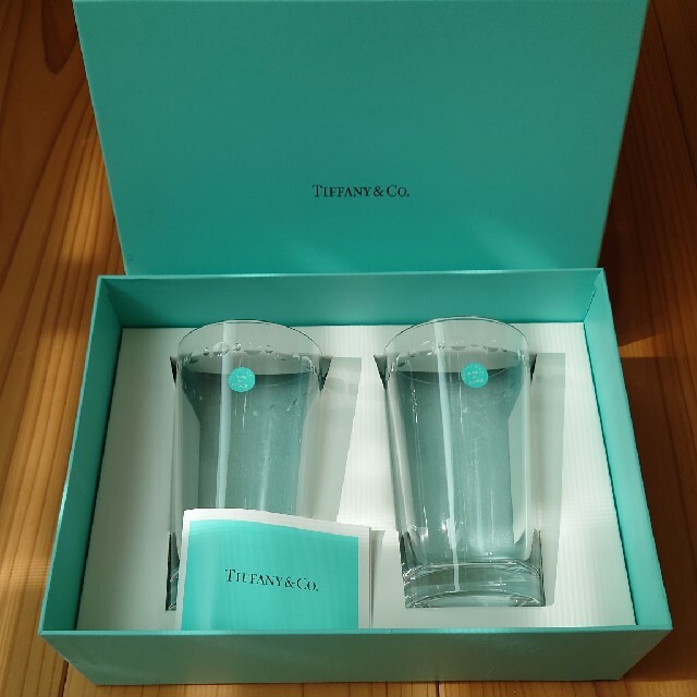 Tiffany　ペアグラス　新品未使用