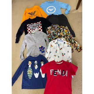 フェンディ(FENDI)のBOYキッズ　5〜6歳　ハイブランドセット(Tシャツ/カットソー)