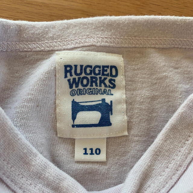 RUGGEDWORKS(ラゲッドワークス)のRUGGED WORKS Tシャツ（110 ハート） キッズ/ベビー/マタニティのキッズ服女の子用(90cm~)(Tシャツ/カットソー)の商品写真