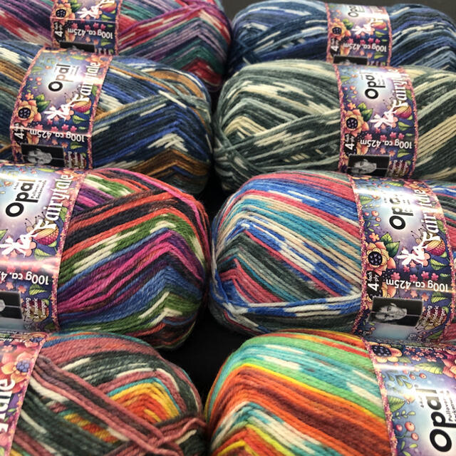 オパール毛糸　フェアリーテイル　全色8玉セット素材/材料