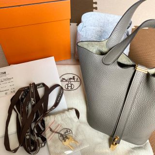 エルメス(Hermes)の【正規品】エルメス ピコタンロックpm エタン ゴールド金具(ハンドバッグ)