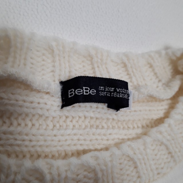 BeBe(ベベ)のべべ　セーター140 キッズ/ベビー/マタニティのキッズ服女の子用(90cm~)(ニット)の商品写真