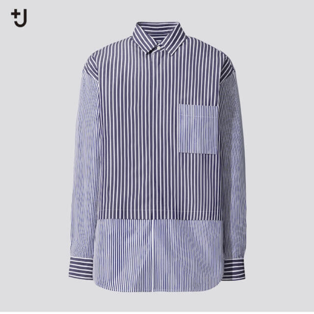 UNIQLO(ユニクロ)の★新品 ユニクロ ＋Ｊ スーピマコットンオーバーサイズシャツ ジルサンダー  メンズのトップス(シャツ)の商品写真