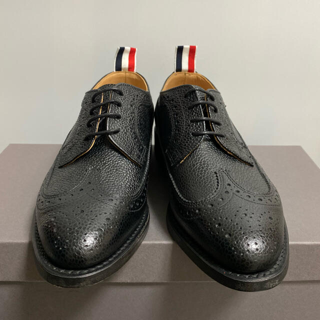 専門ショップ THOM BROWNE ウィングチップ ブローグシューズ トム ...