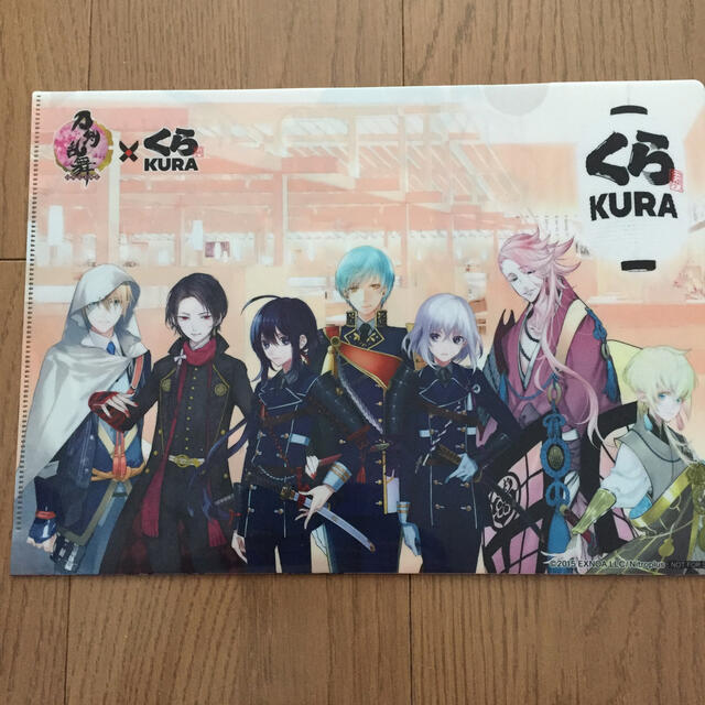 クリアファイル 刀剣乱舞 エンタメ/ホビーのアニメグッズ(クリアファイル)の商品写真