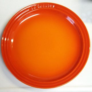 ルクルーゼ(LE CREUSET)のル・クルーゼ　プレート　23センチ　オレンジ(食器)