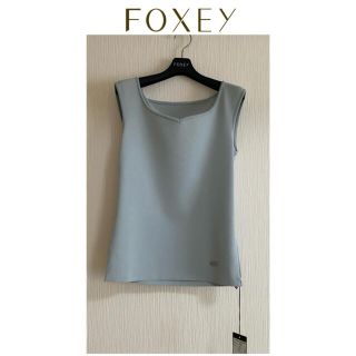 フォクシー(FOXEY)の2/27まで　新品　トップス　38061 KnitTop(Citron)(ニット/セーター)