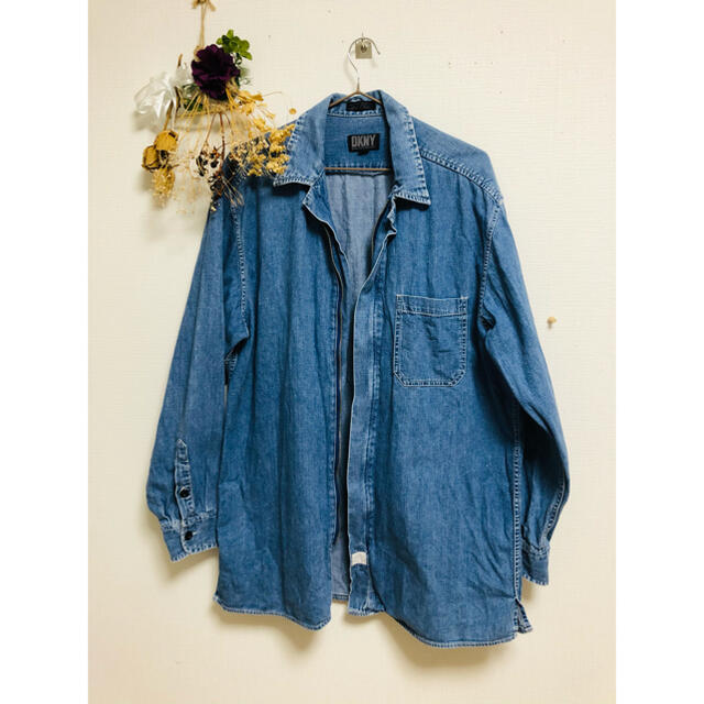 超人気 USA購入 DKNY JEANS ジップアップ ジャケット 裏起毛