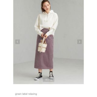 ユナイテッドアローズグリーンレーベルリラクシング(UNITED ARROWS green label relaxing)のgreen label relaxing コーデュロイ　スカート  (ロングスカート)