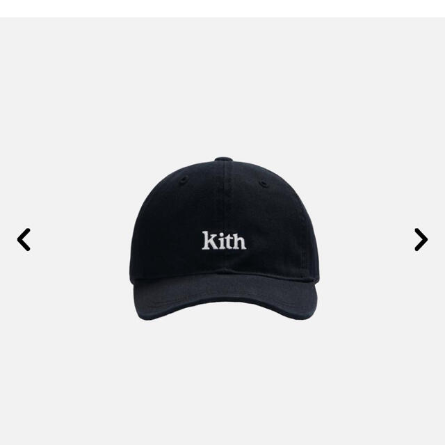 【新品】kith キャップ　ブラック