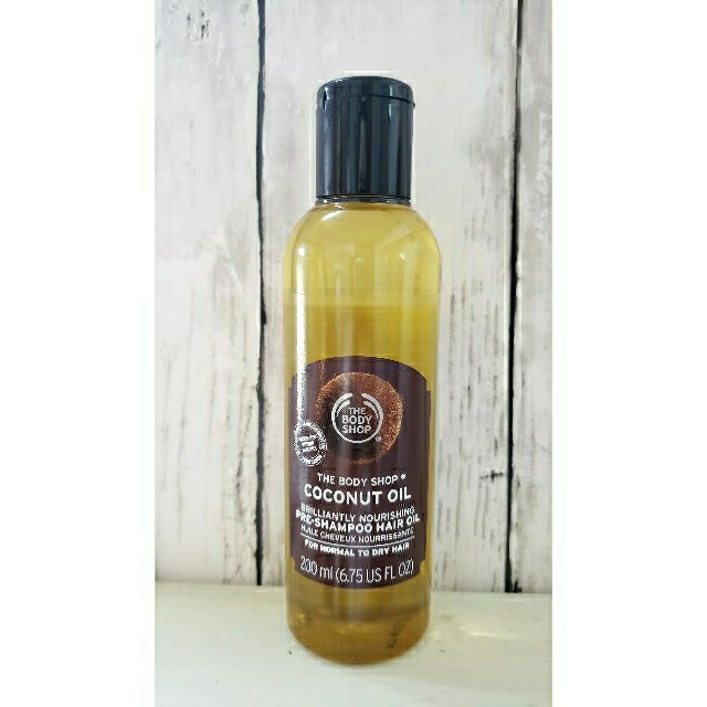 THE BODY SHOP(ザボディショップ)のTHE BODY SHOP ココナッツオイル　ヘアオイル　 200ml コスメ/美容のヘアケア/スタイリング(オイル/美容液)の商品写真