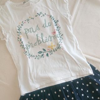 グローバルワーク(GLOBAL WORK)の子供服 130cm 女の子 セット(H&M、GLOBAL WORK)(Tシャツ/カットソー)