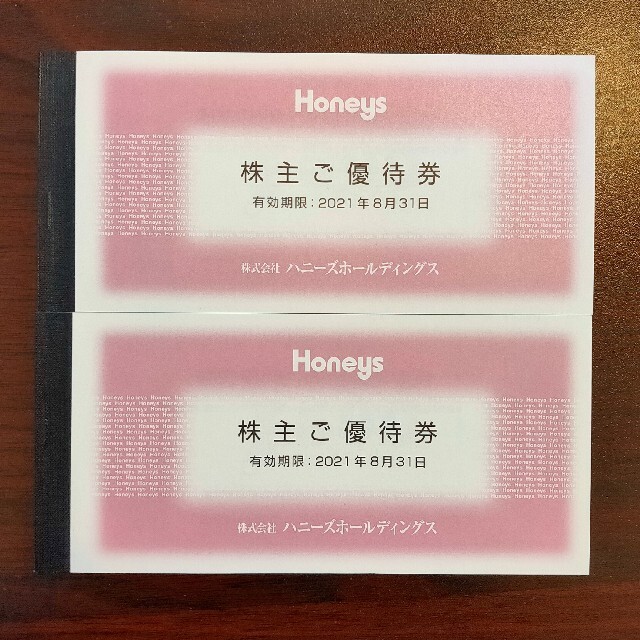 HONEYS(ハニーズ)のハニーズ 株主優待 10000円分 チケットの優待券/割引券(ショッピング)の商品写真