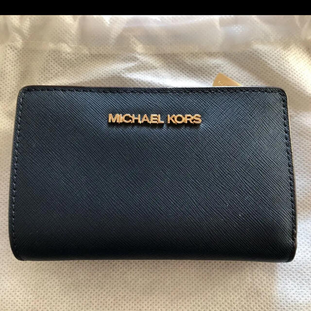 Michael Kors(マイケルコース)のマイケルコース 財布 ネイビー レディースのファッション小物(財布)の商品写真