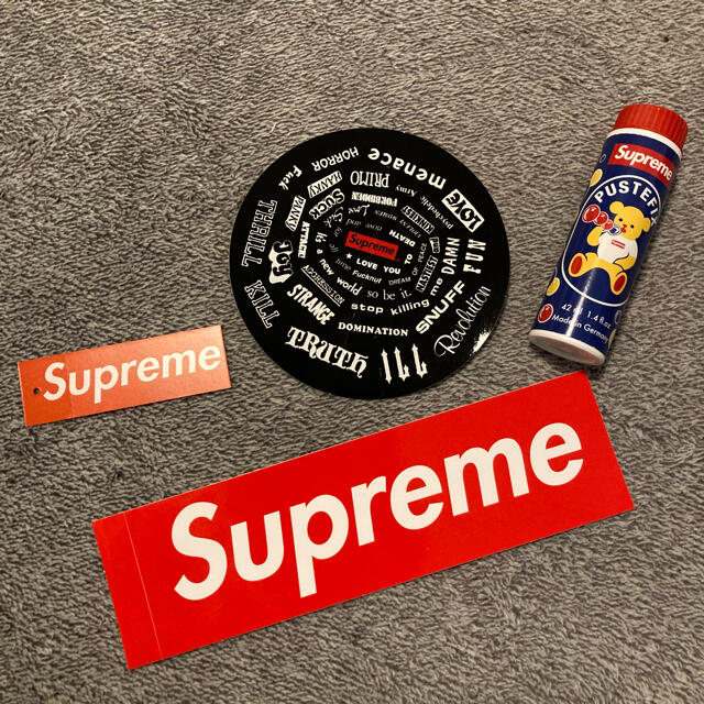 KAWS Chalk Logo Skateboard RED supreme KAWS Chalk Logo Skateboard RED supreme