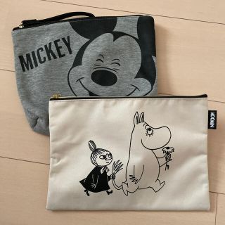 ⬇️ポーチセット(ミッキー＆ムーミン)(その他)