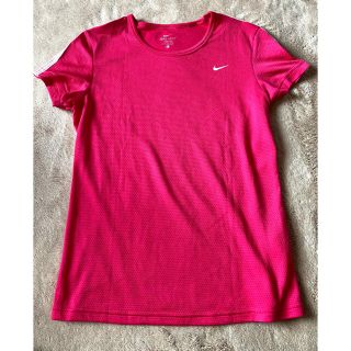 ナイキ(NIKE)の★ NIKE ナイキ ドライフィット Tシャツ Ｌピンク DRI-FIT ★(ウォーキング)