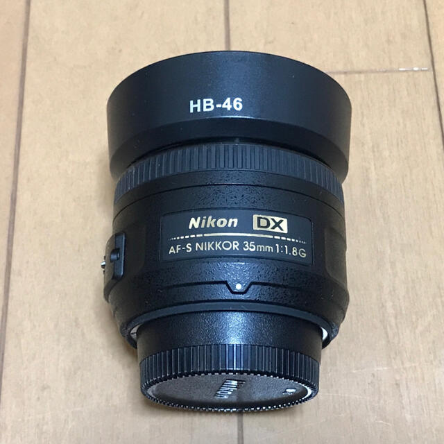 Nikon(ニコン)の【値下げしました】nikon AF-S NIKKOR 35mm 1:1.8G スマホ/家電/カメラのカメラ(レンズ(単焦点))の商品写真
