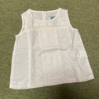 ベビーギャップ(babyGAP)のbabygap レーストップス　80cm 新品未使用(タンクトップ/キャミソール)