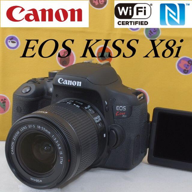 ★Wi-Fi＆自撮 高性能・超高画質★CANON EOS KISS X8i