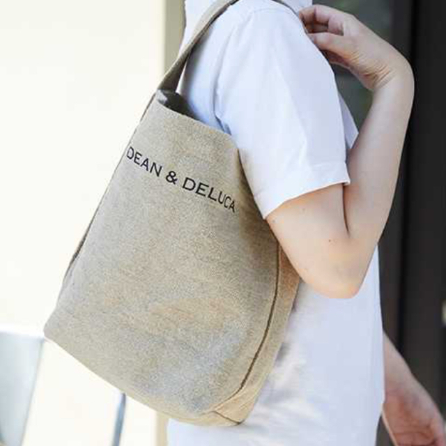 DEAN & DELUCA(ディーンアンドデルーカ)のDEAN&DELUCA  リネントートバッグS レディースのバッグ(トートバッグ)の商品写真