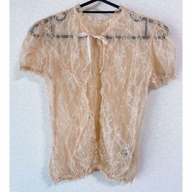 Verybrain(ベリーブレイン)のクリスソニック　スーザントップス　半袖 レディースのトップス(シャツ/ブラウス(半袖/袖なし))の商品写真
