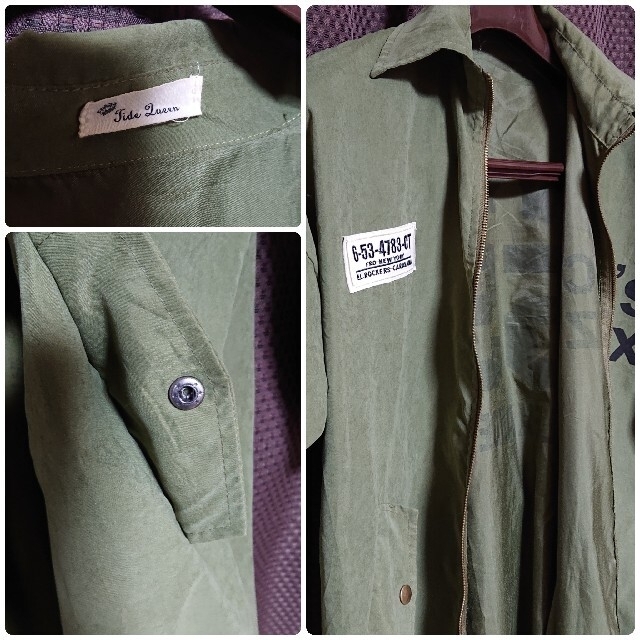 (44)M～Ｌsize ジャケットシャツ レディースのトップス(シャツ/ブラウス(長袖/七分))の商品写真